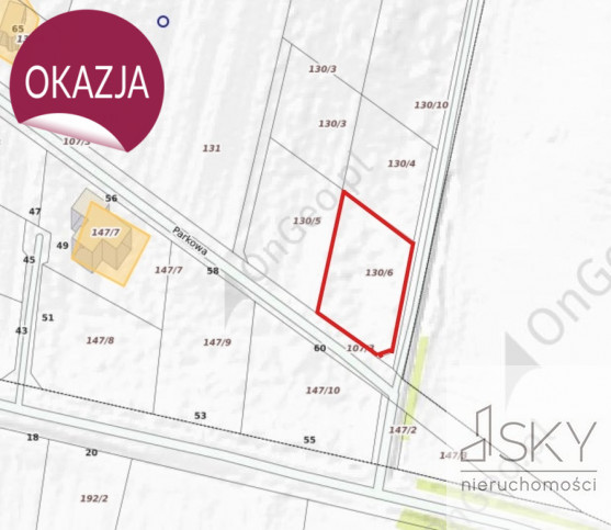 Działka Sprzedaż Wysoki Kościół &nbsp;arkowa 5